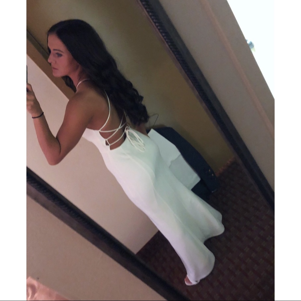 Laundry by Shelli Segal White Maxi Dress - Picture 5 of 5